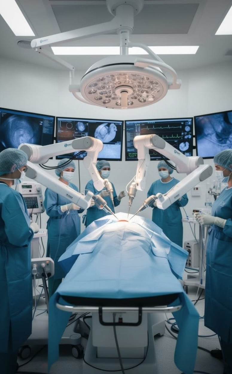 Robot-assisted procedure